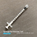 Empty Vaccine Syringe 1ml